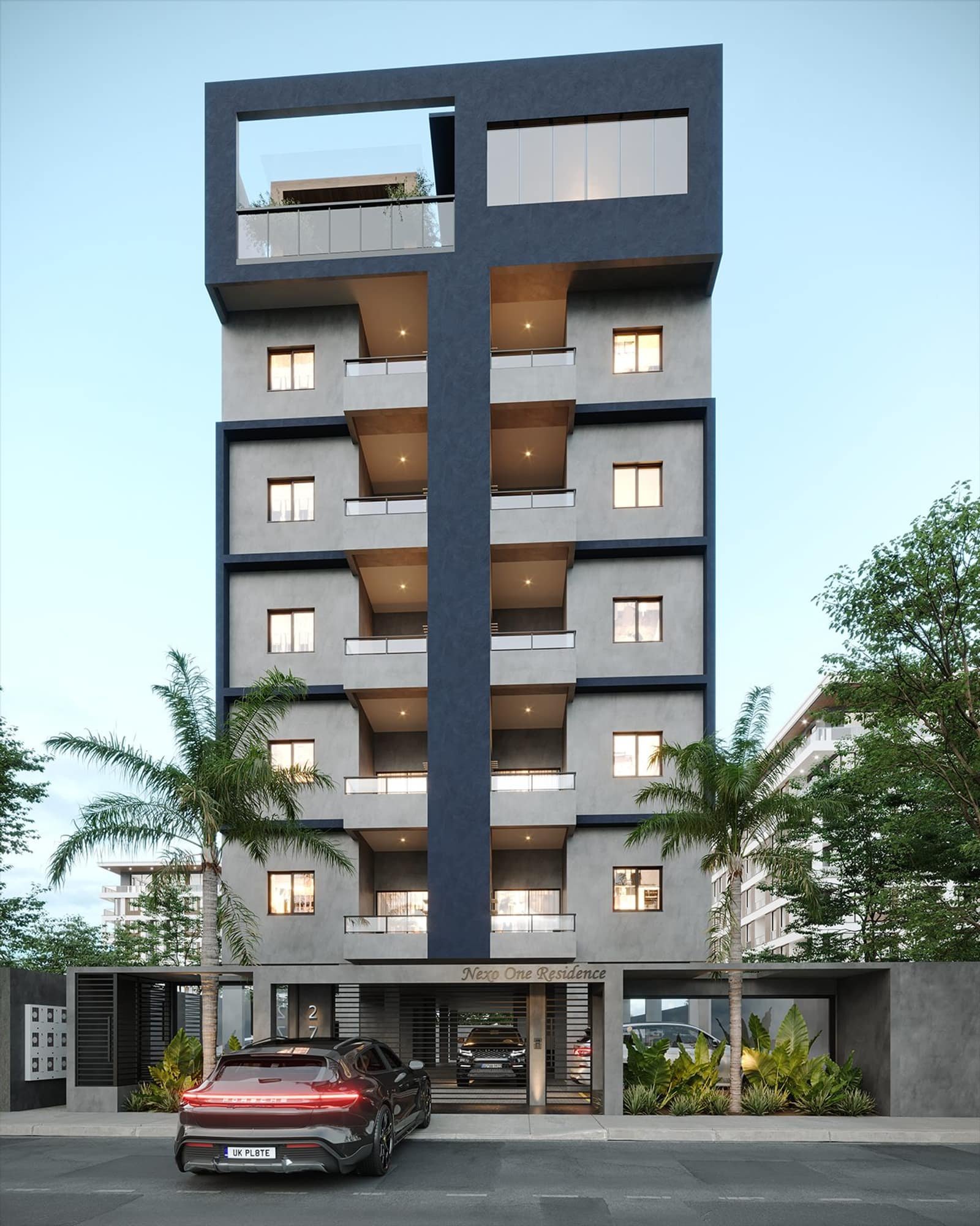 Nexo One Residence · fachada